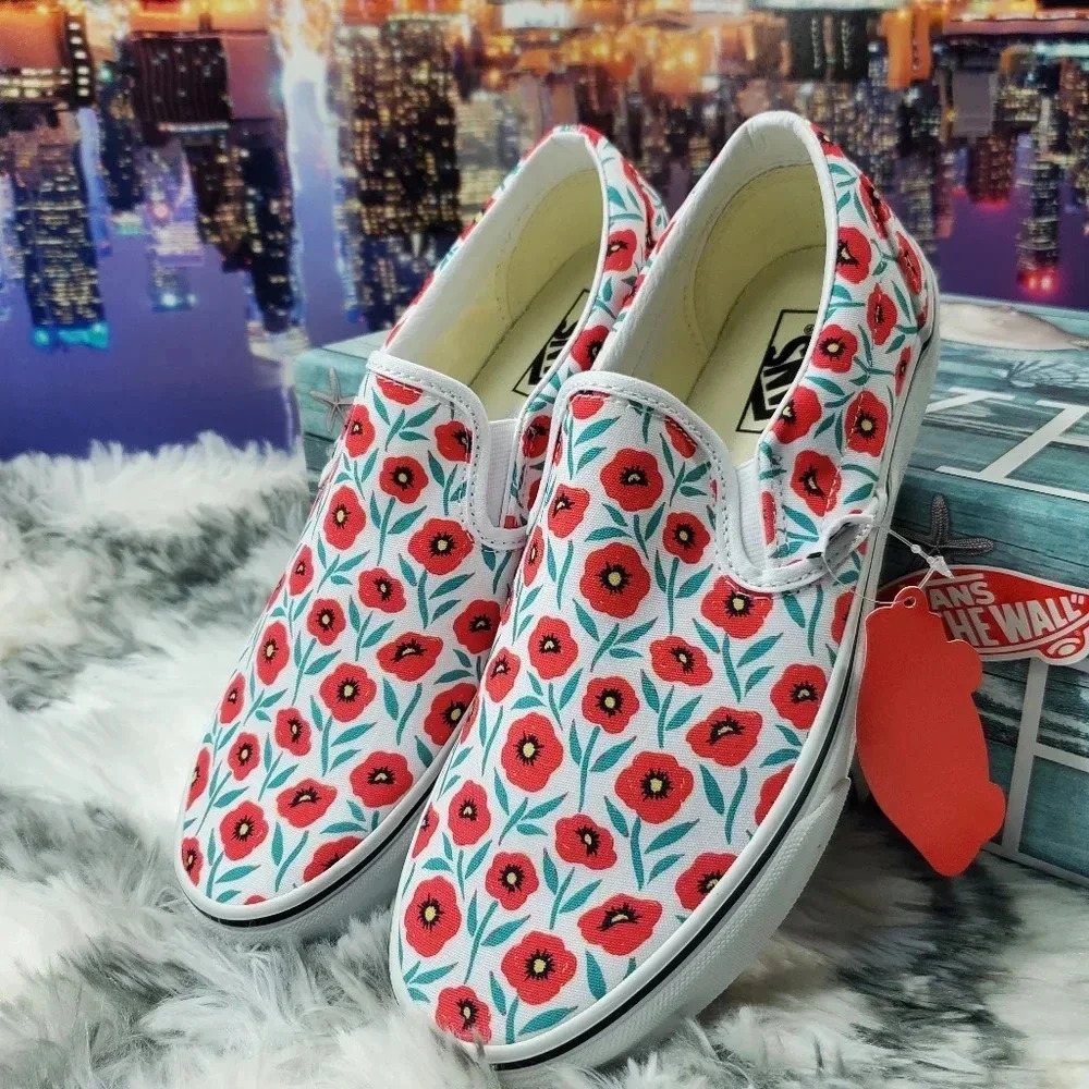 Vans authentic 44 dx flowers 💐😍